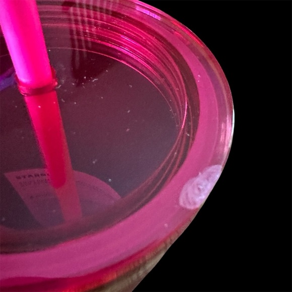 Starbucks Metallic Pink Swirl Cold Cup Tumbler – 24oz | 2023 Holiday Edition - Picture 6 of 11